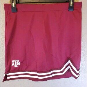 Zoozatz Women's Texas A&M University Aggies Cheerleader Skirt Size M
